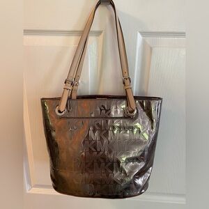 Michael Kors Metallic Tote Bag